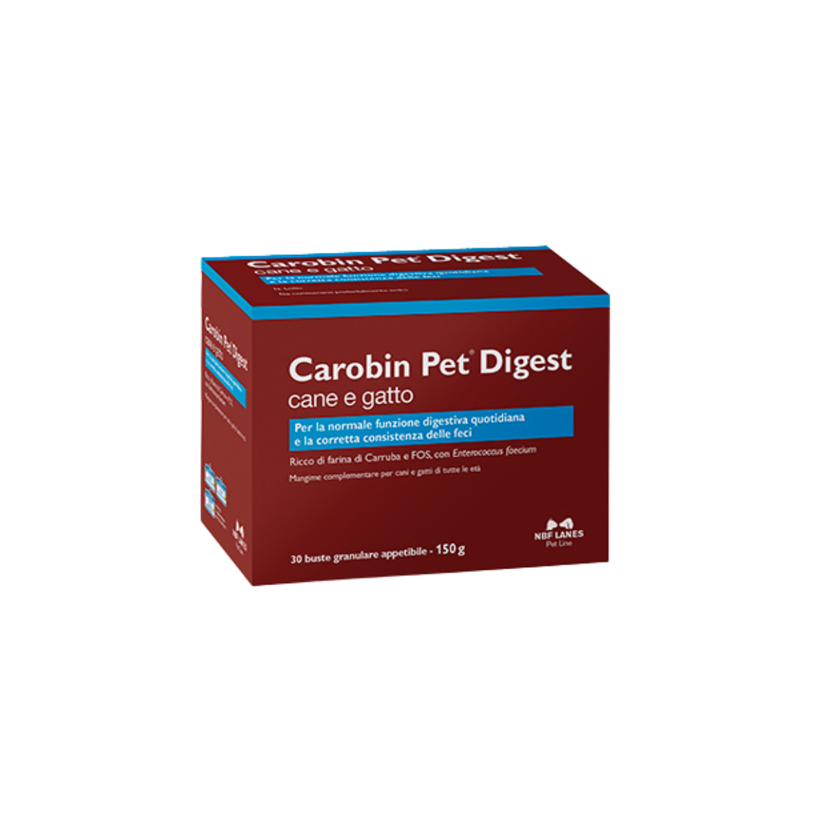 CAROBIN PET DIGEST GRANULARE 150gr  – Per problemi intestinali di cani e gatti