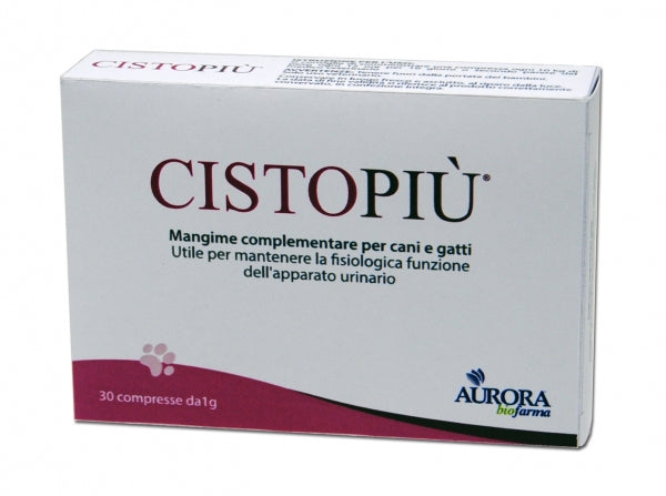 CISTOPIÚ 30 COMPRESSE – Supporto Urinario Per Cani e Gatti