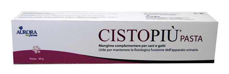 CISTOPIÚ PASTA 30g - Salute Urinaria per Cani e Gatti