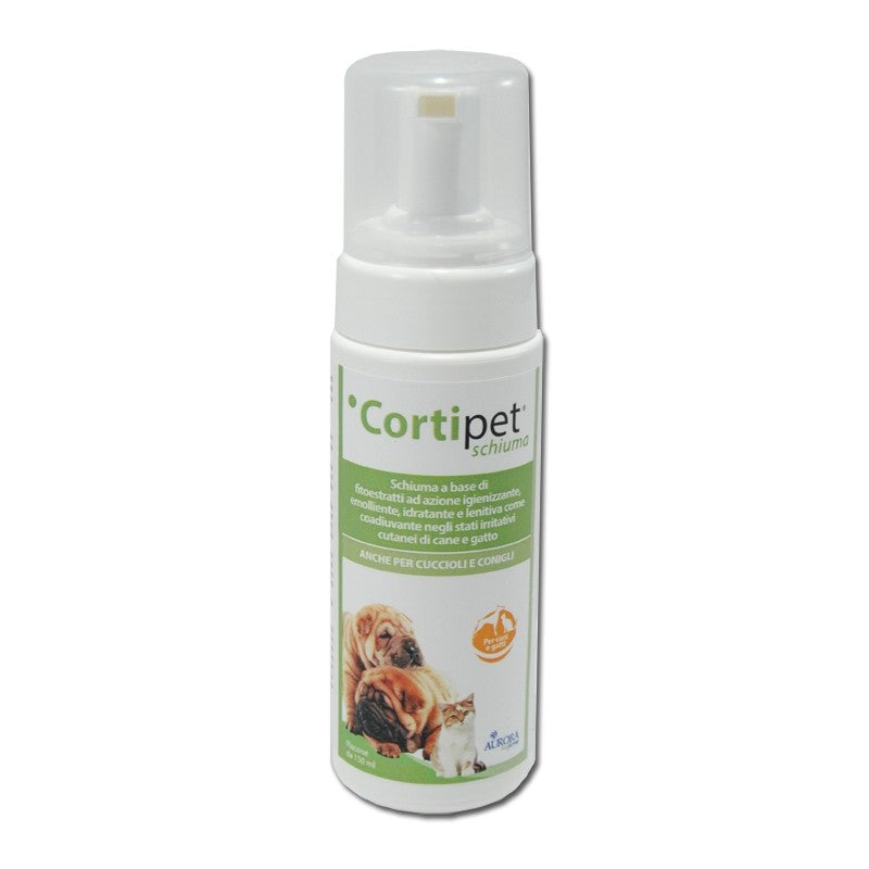 CORTIPET SCHIUMA 150 ml - Contro Irritazioni Cutanee Di Cane e Gatto