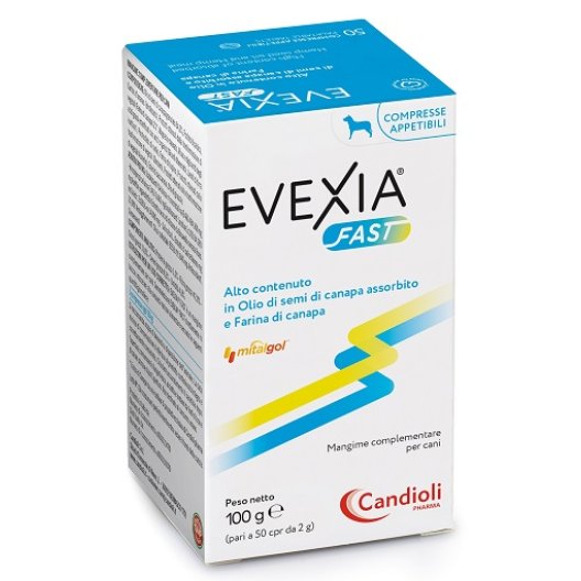 EVEXIA FAST 50 cpr - Integratore Articolare Per Cani