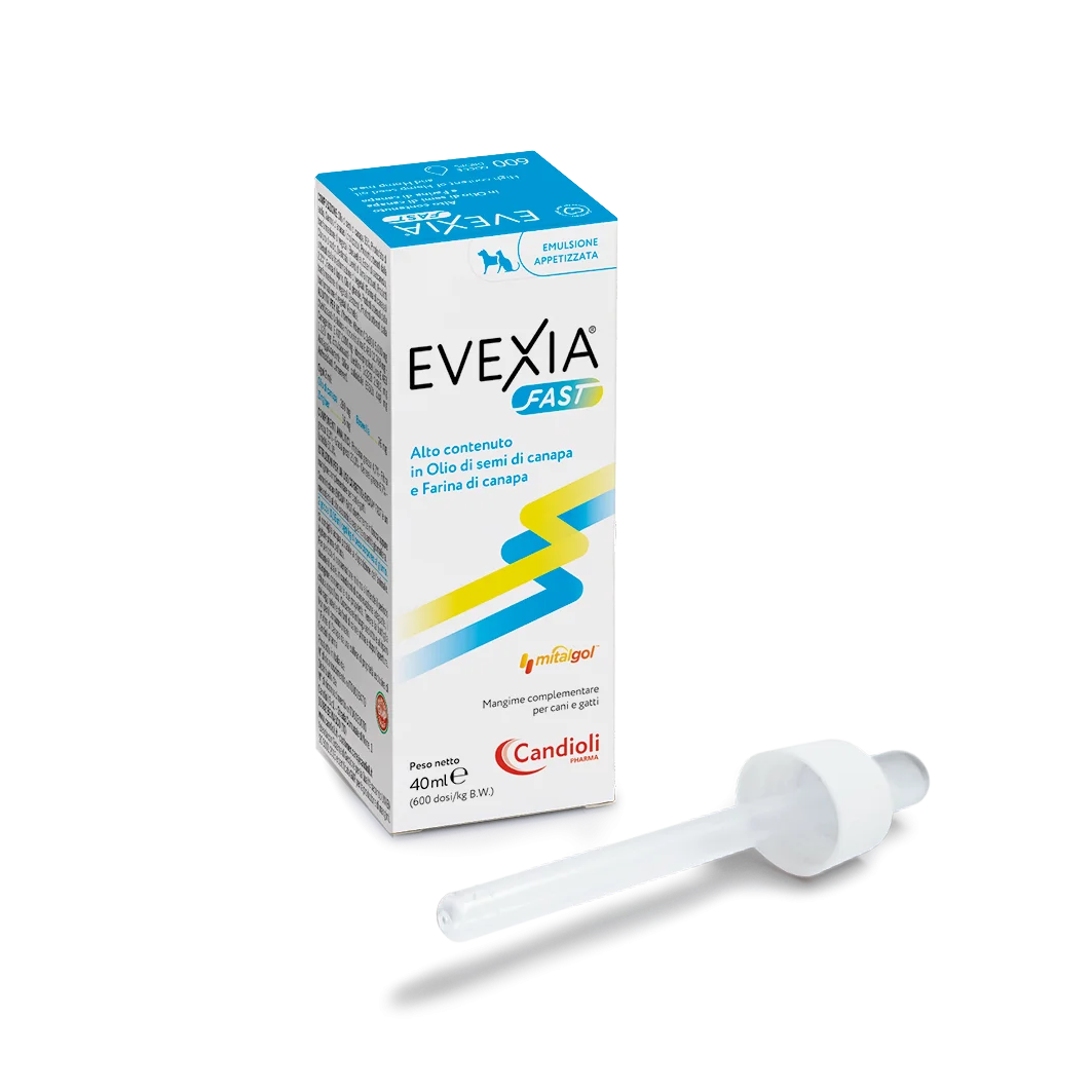 EVEXIA FAST GOCCE 40ml - Integratore Articolare Per Cani e Gatti