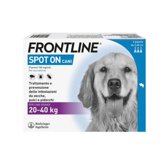 FRONTLINE SPOT ON CANI 20/40 Kg 3 pip