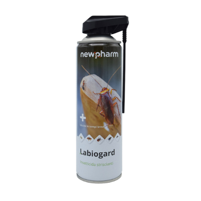 LABIOGARD 500ml - Spray insetticida contro pulci zecche e blatte
