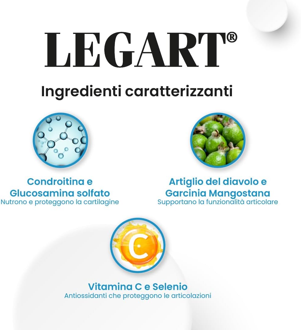 LEGART MAXI 60 cpr – Integratore Articolare Per Cani Medio/Grandi
