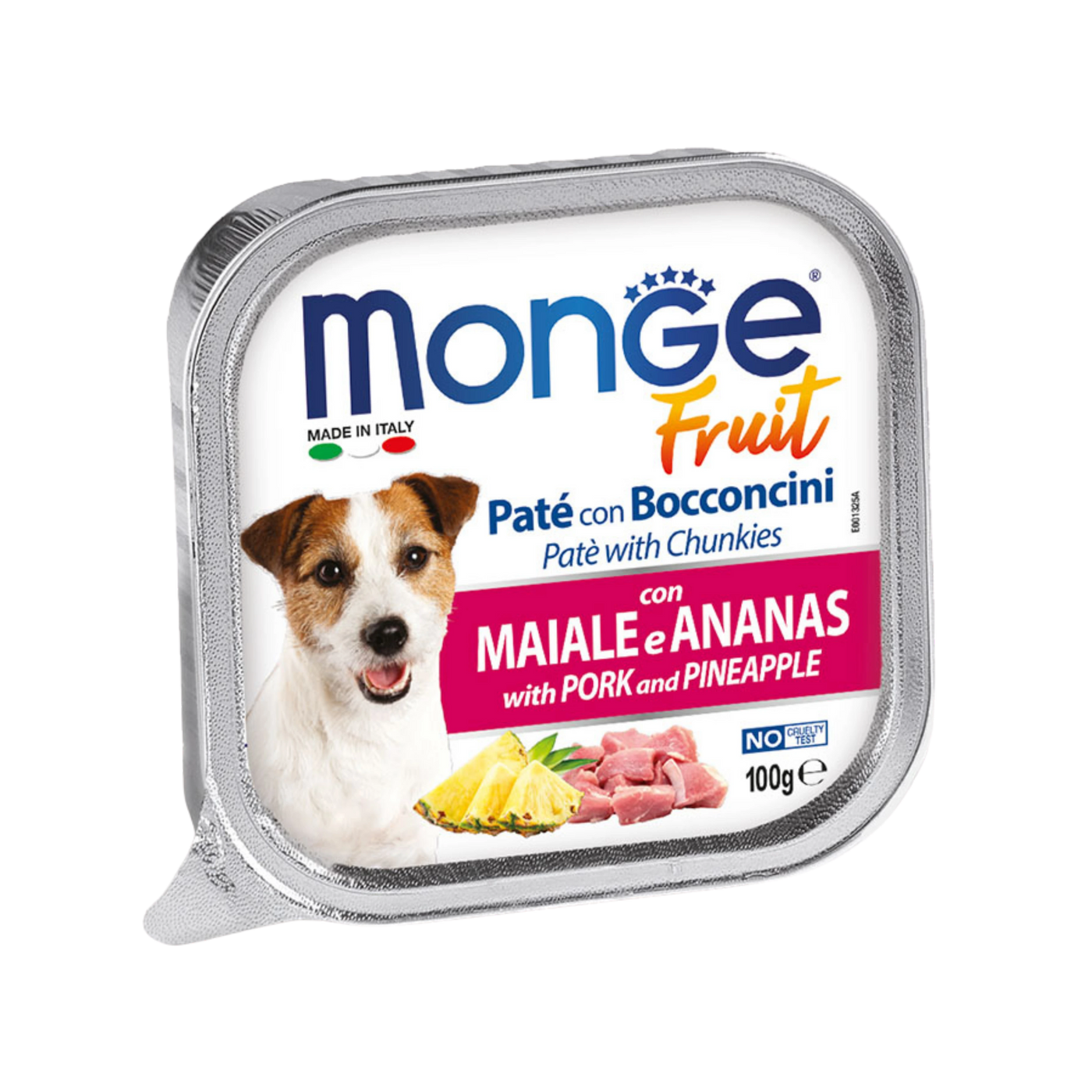 MONGE FRUIT CANE MAIALE E ANANAS 100g (10pz)
