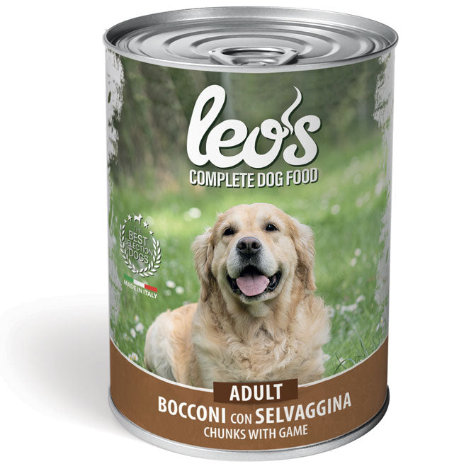 LEO'S DOG ADULT SELVAGGINA (12 pz)