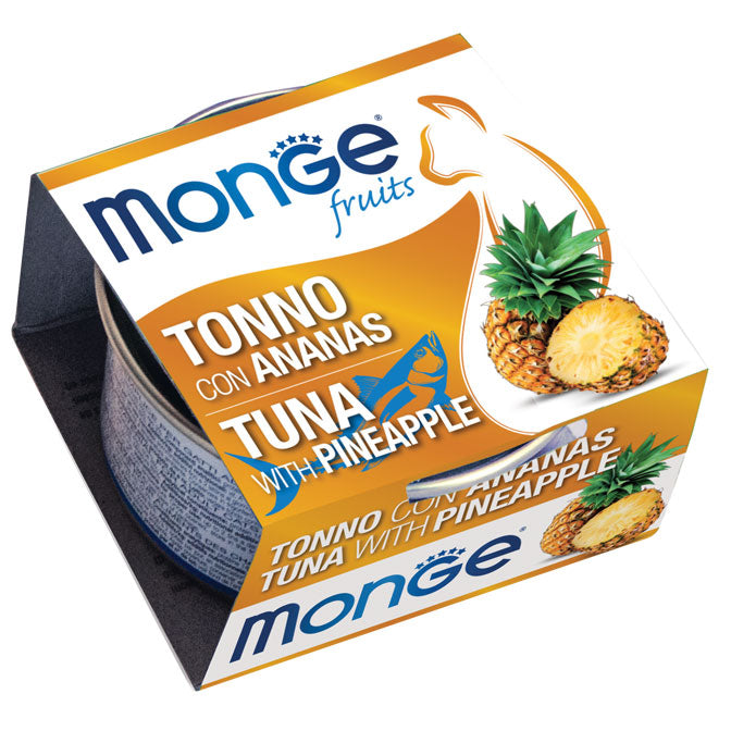MONGE FRUIT GATTO TONNO E ANANAS 80g (10pz)