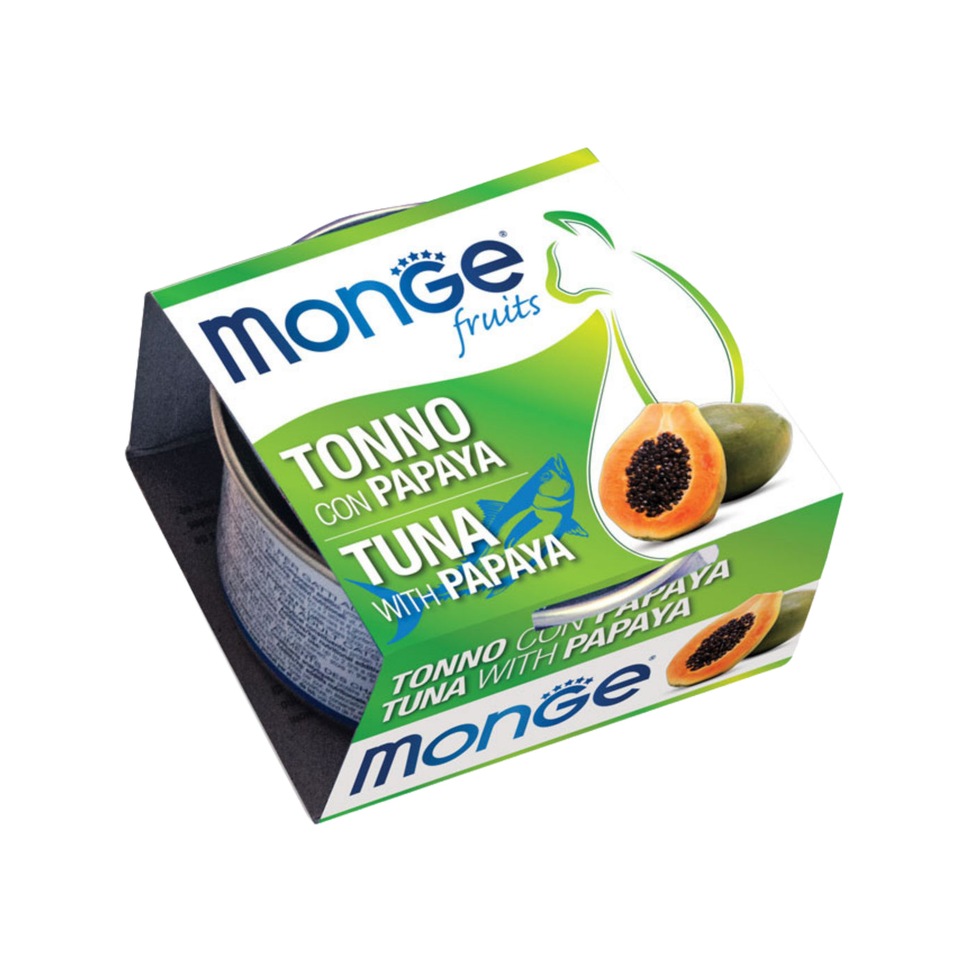 MONGE FRUIT GATTO TONNO E PAPAYA 80g (10pz)
