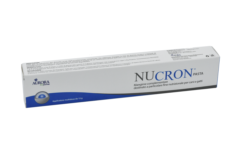 NUCRON PASTA 15g - Stabilizza la Digestione Di Cani e Gatti