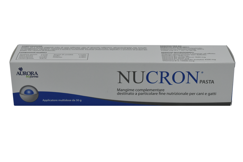 NUCRON PASTA 30g – Mangime Complementare Per Cani e Gatti