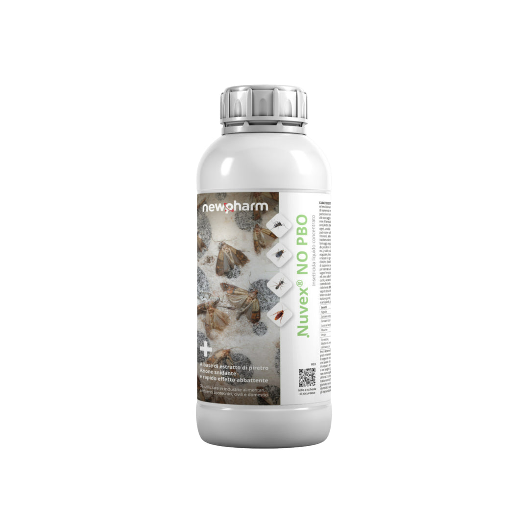 NUVEX NO PBO 1l - Insetticida Concentrato al Piretro Professionale