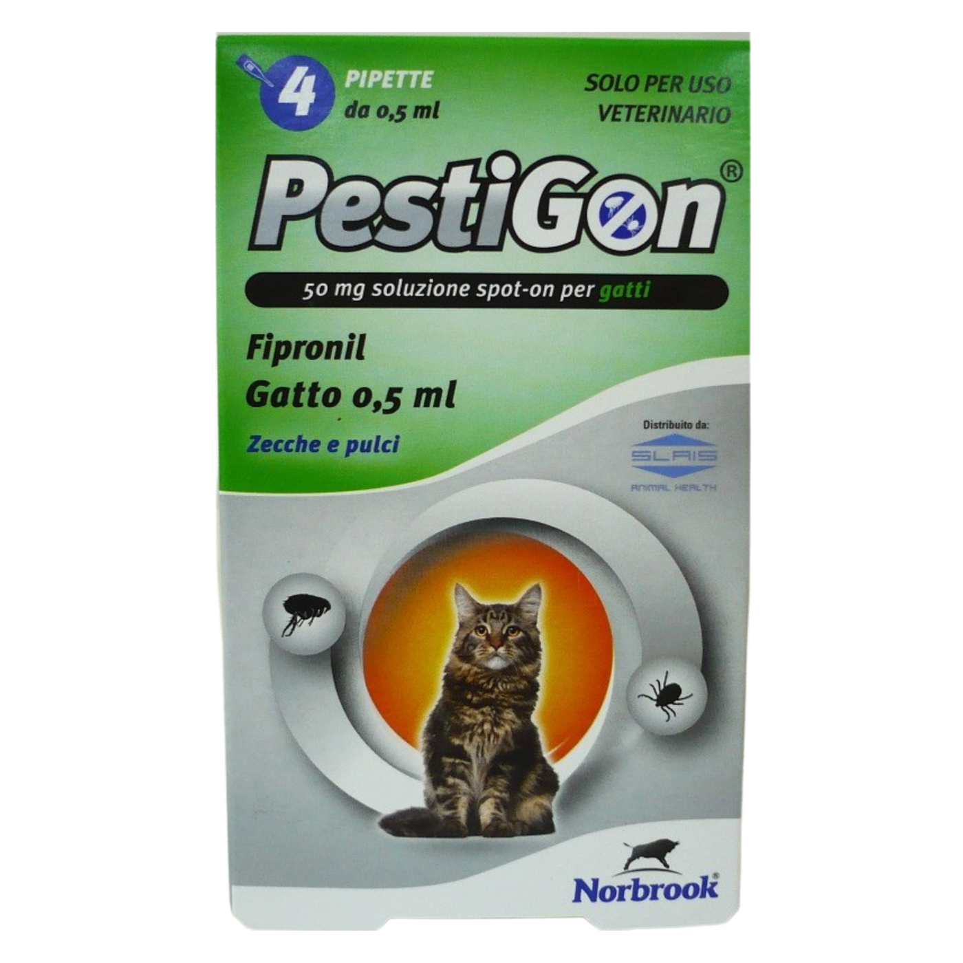 PESTIGON GATTI SPOT ON 4 PIPETTE