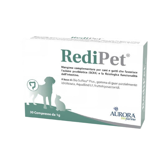 REDIPET 30cpr - Supporto Intestinale Per Cani e Gatti