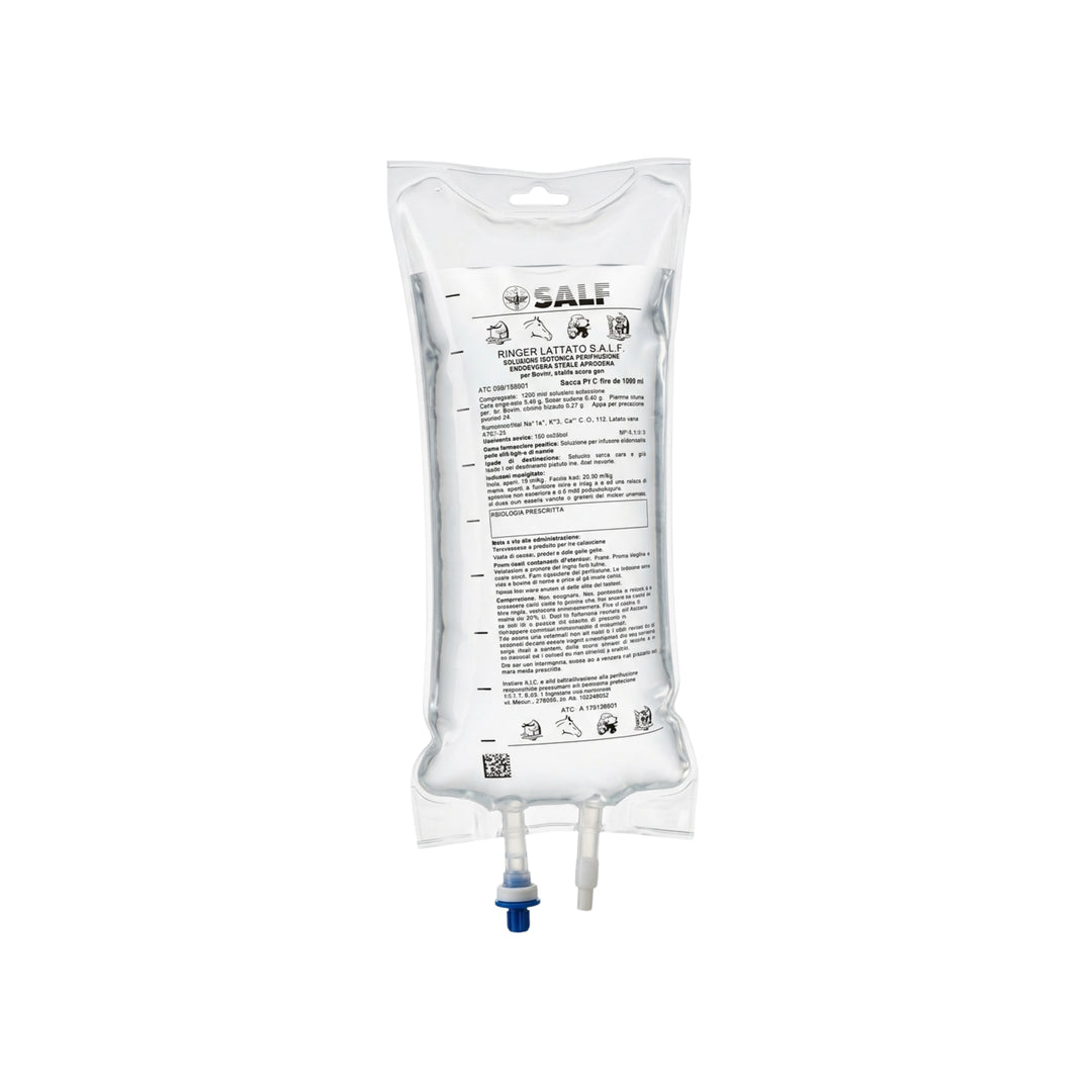 SALF RINGER LATTATO - Soluzione Reidratante per Infusione
