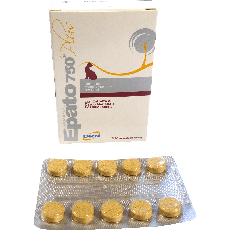 EPATO 750 Plus Gatti (30 cpr) – Contro stress e disordini epatici - Sarda Zootecnica