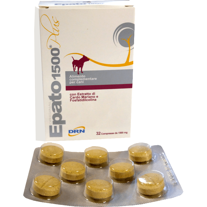 EPATO 1500 Plus Cani (32 cpr)- Contro stress e disordini epatici - Sarda Zootecnica