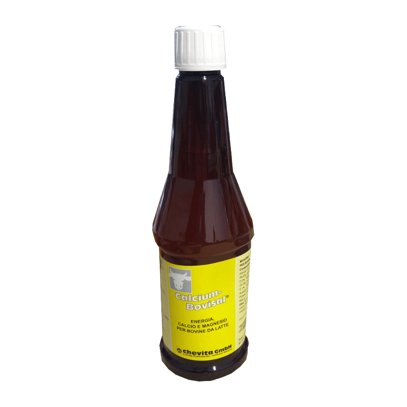 ZAC CALCIUM BOVISAL 500 Ml - Integratore di calcio e magnesio per bovini - Sarda Zootecnica