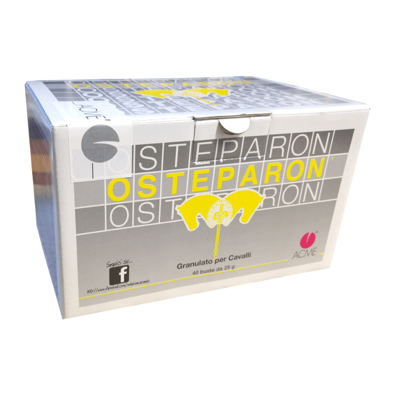 OSTEPARON (40 buste da 25 gr) – integratore per sviluppo dei tessuti osteocartilaginei - Sarda Zootecnica