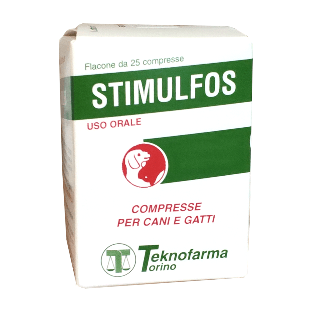 STIMULFOS (25 cpr) – Carenze di vitamina B nel cane e nel gatto - Sarda Zootecnica