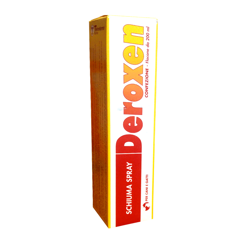 DEROXEN SCHIUMA SPRAY 200 ml – Cura le malattie dermatologiche - Sarda Zootecnica
