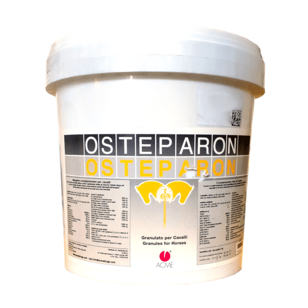 OSTEPARON 5 Kg – Per lo sviluppo dei tessuti osteocartilaginei - Sarda Zootecnica