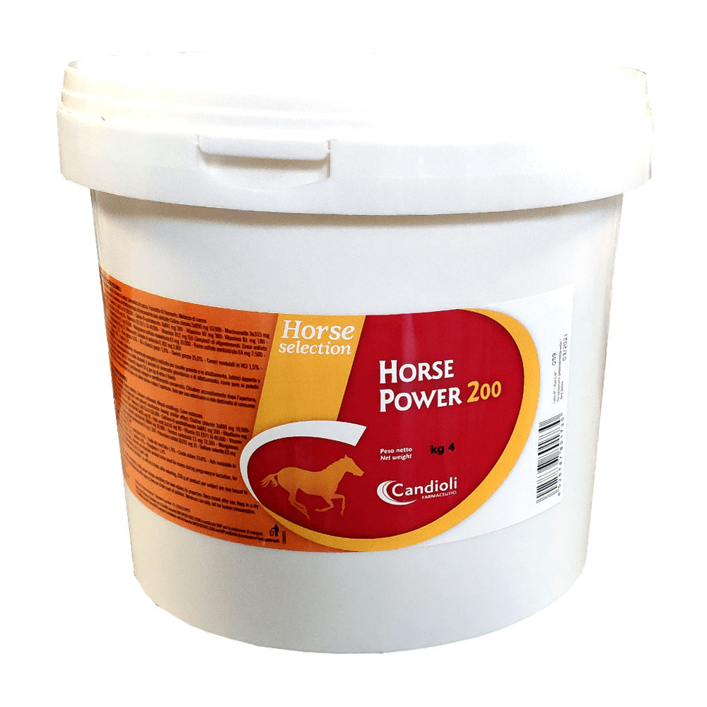 HORSE POWER 200 da 4 Kg – Alimento vitaminico per cavalli - Sarda Zootecnica