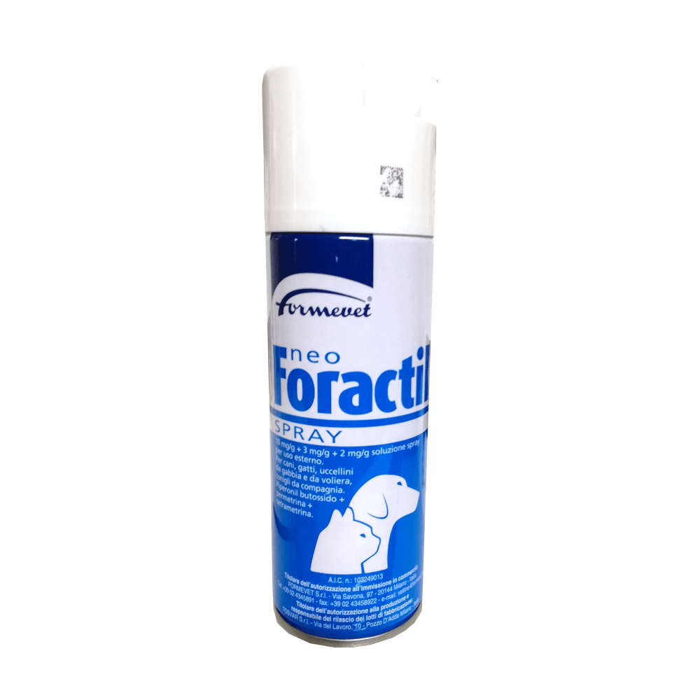 NEO FORACTIL 200 ml – Protezione insetticida per cani e gatti - Sarda Zootecnica