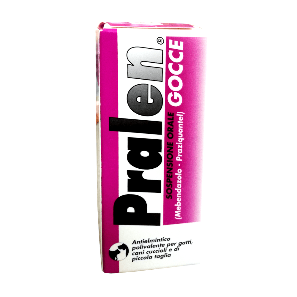 PRALEN GOCCE 12gr - antielmintico cani e gatti - Sarda Zootecnica
