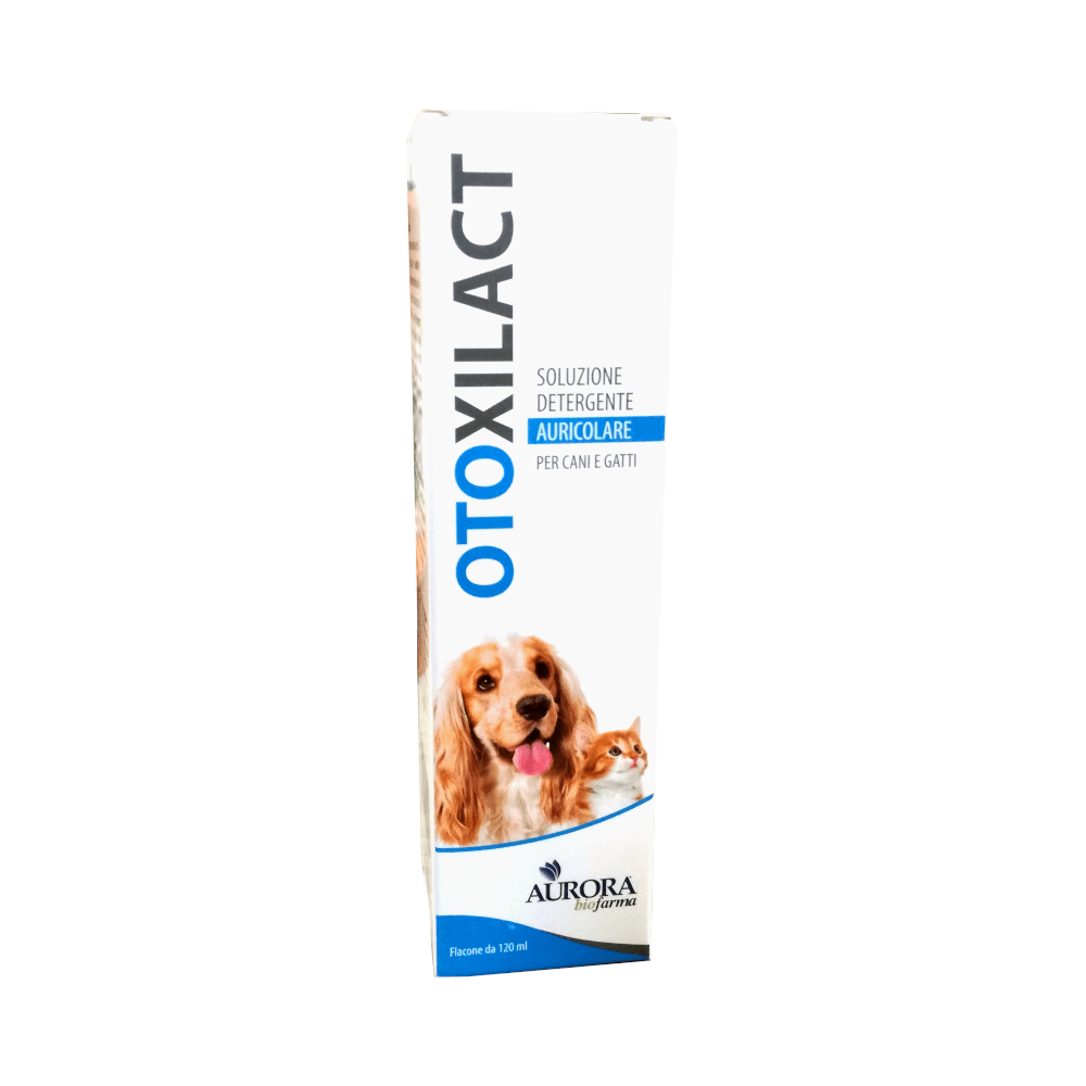 OTOXILACT 120ML - Detergente auricolare per cane e gatto - Sarda Zootecnica
