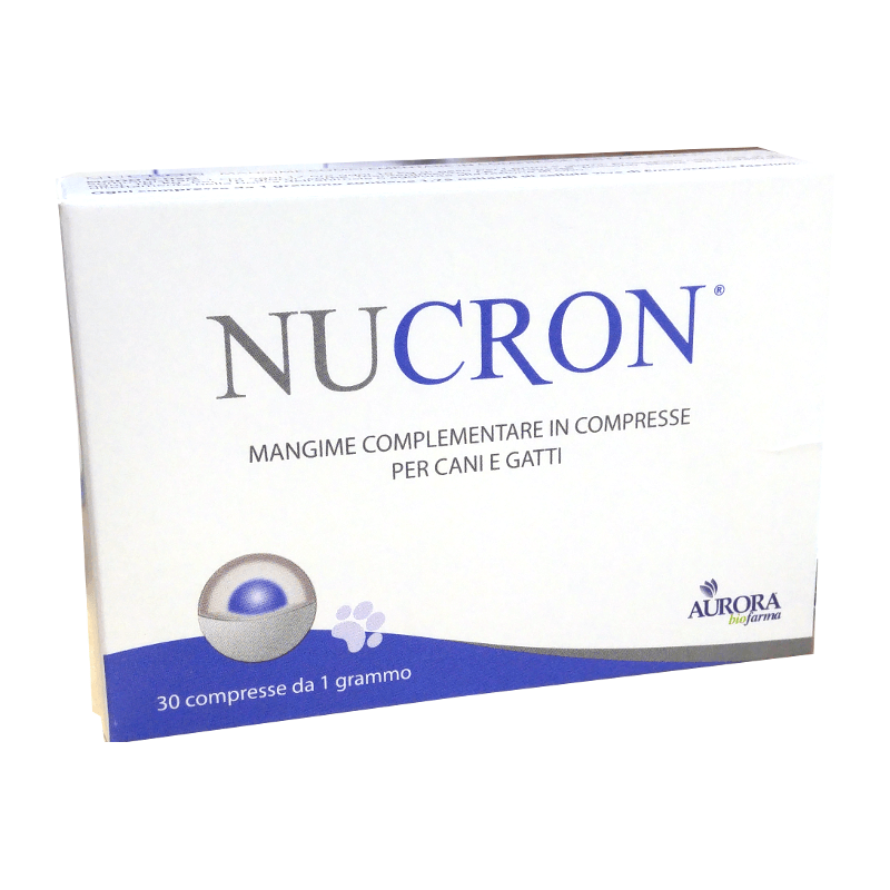 NUCRON (30 cpr) – Ripristina la flora intestinale nel cane e nel gatto - Sarda Zootecnica