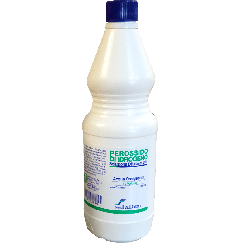 ACQUA OSSIGENATA 10 VOLUMI 1lt – Disinfettante uso esterno - Sarda Zootecnica