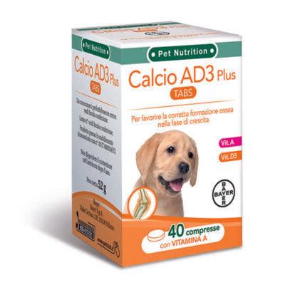 NEO CALCIO AD3 PLUS (40 cpr)– Favorisce la formazione ossea - Sarda Zootecnica