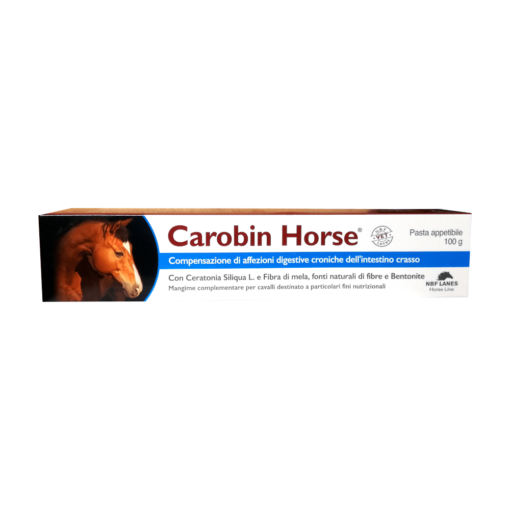 CAROBIN HORSE (siringa da 100 gr) – Integratore per cavalli - Sarda Zootecnica