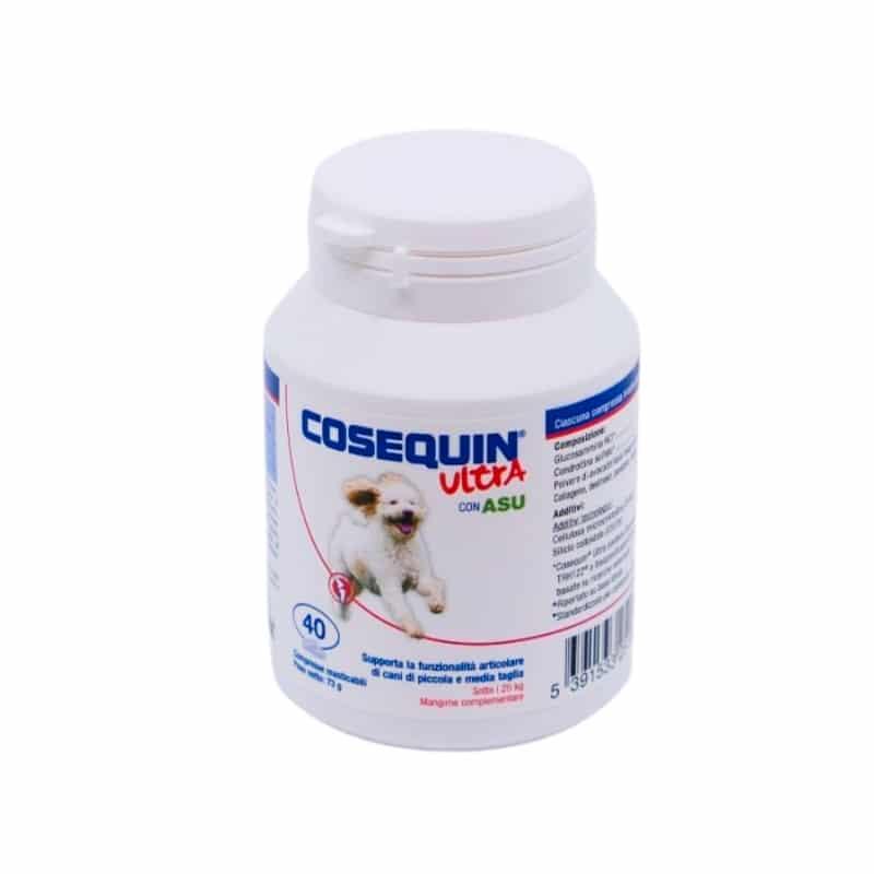 COSEQUIN ULTRA (40 cpr) – Cura e protegge le articolazioni dei cani fino a 25 Kg - Sarda Zootecnica
