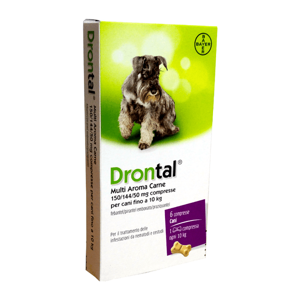 Drontal Cane Multi Aroma Carne 6 cpr – Combatte i parassiti