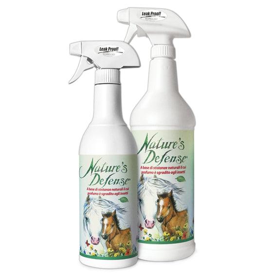 NATURE’S DEFENSE 600ml - Repellente naturale spray per cavalli - Sarda Zootecnica