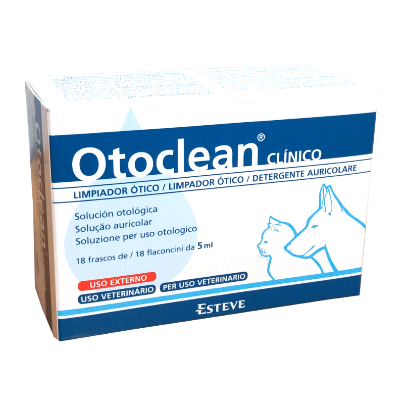 OTOCLEAN (18 fiale da 5 ml) – Detergente auricolare per cani e gatti - Sarda Zootecnica