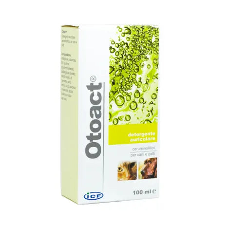 OTOACT (100 ml) – Detergente Auricolare Cani e Gatti