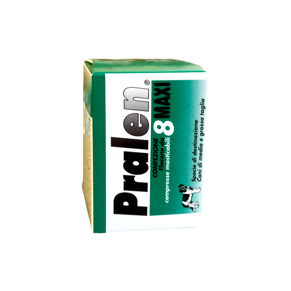 PRALEN MAXI 8 cpr -  vermifugo per cani - Sarda Zootecnica
