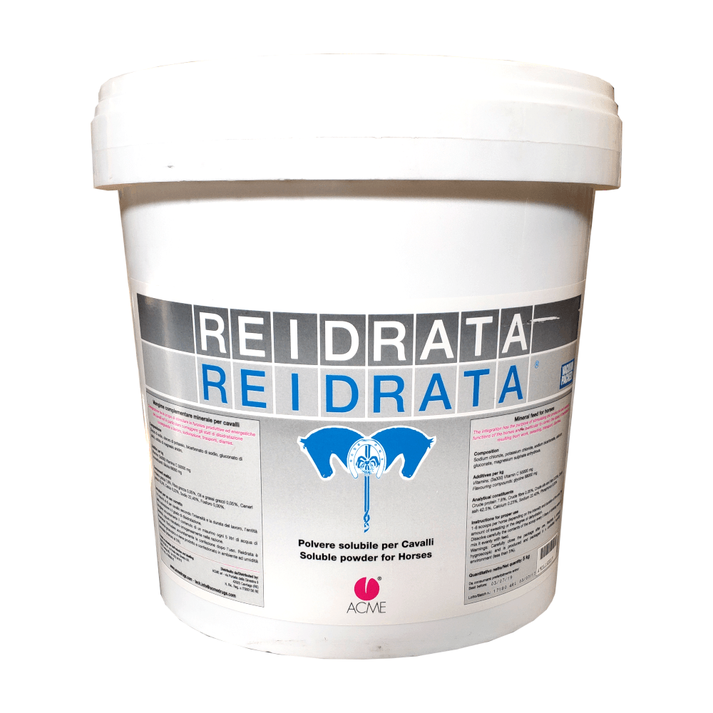 REIDRATA 5 KG – Integratore elettrolitico per cavalli - Sarda Zootecnica