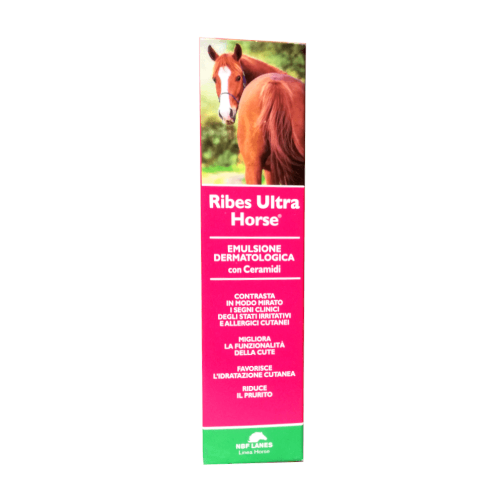 RIBES ULTRA HORSE 250 ml - Emulsione dermatologica per cavalli - Sarda Zootecnica