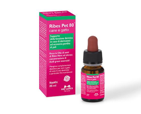 RIBES PET 80 GOCCE 25ml-  Per il supporto della funzione dermica nel cane e nel gatto - Sarda Zootecnica