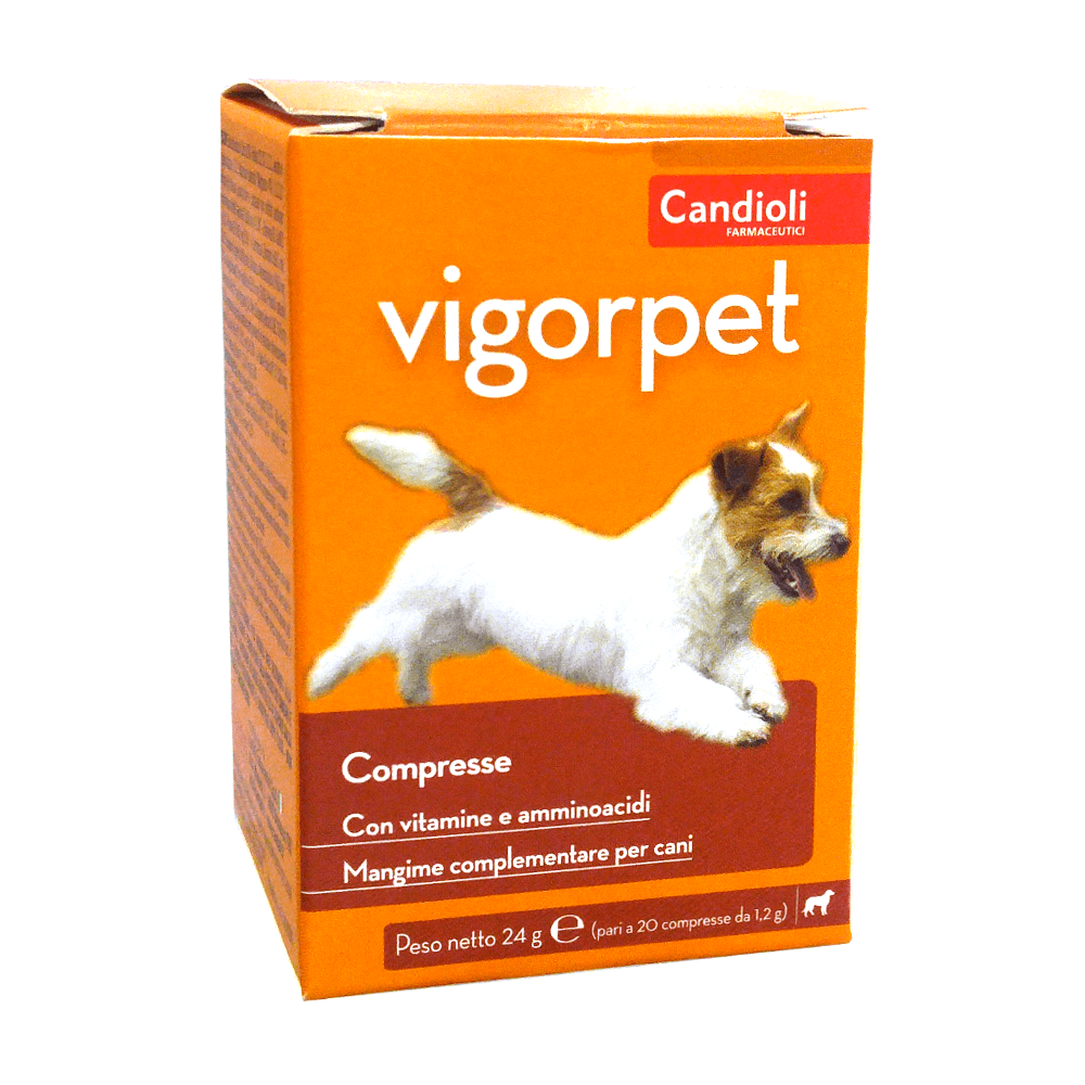 VIGORPET CANI (20cpr) – Ripristina il fabbisogno energetico e metabolico - Sarda Zootecnica