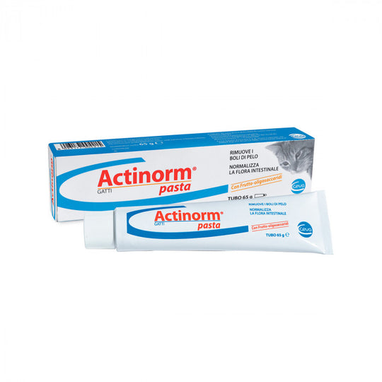 ACTINORM PASTA 65 gr – Elimina i boli di pelo nel gatto