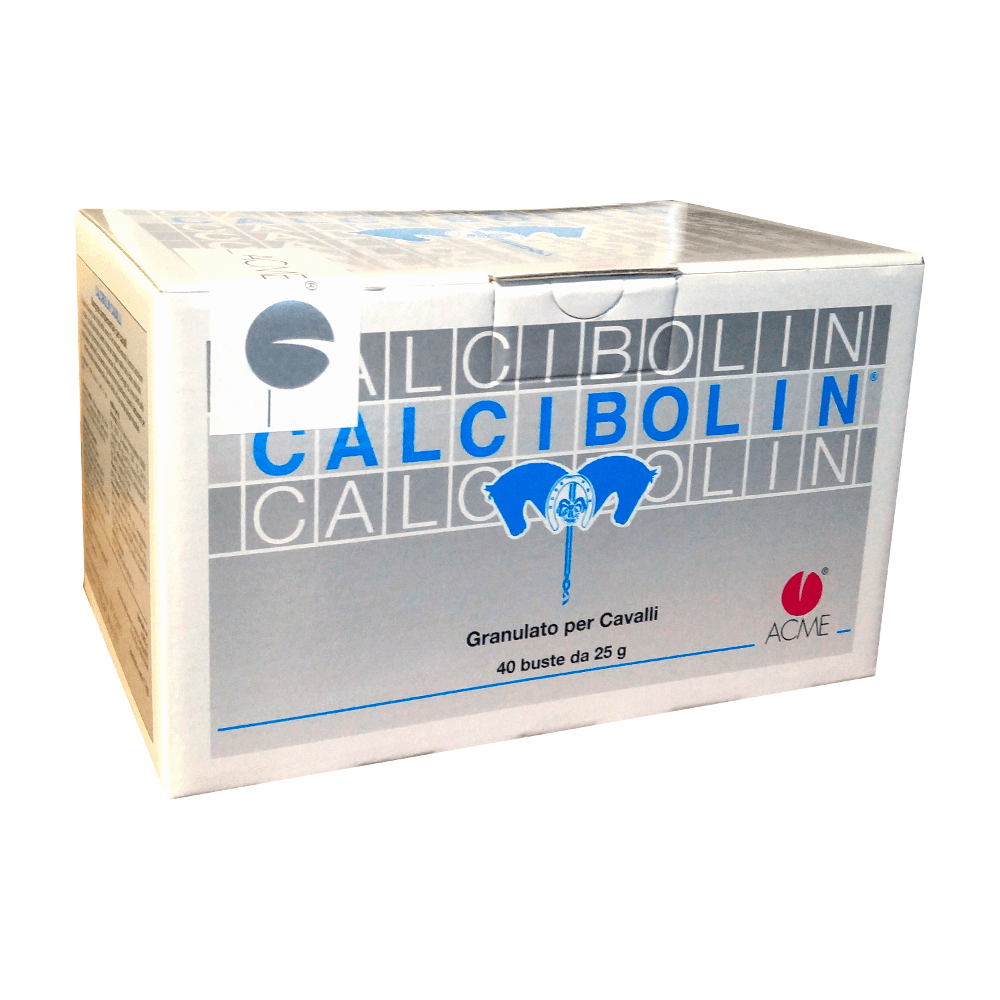 CALCIBOLIN 40 buste da 25 gr – Problemi d’accrescimento del puledro - Sarda Zootecnica