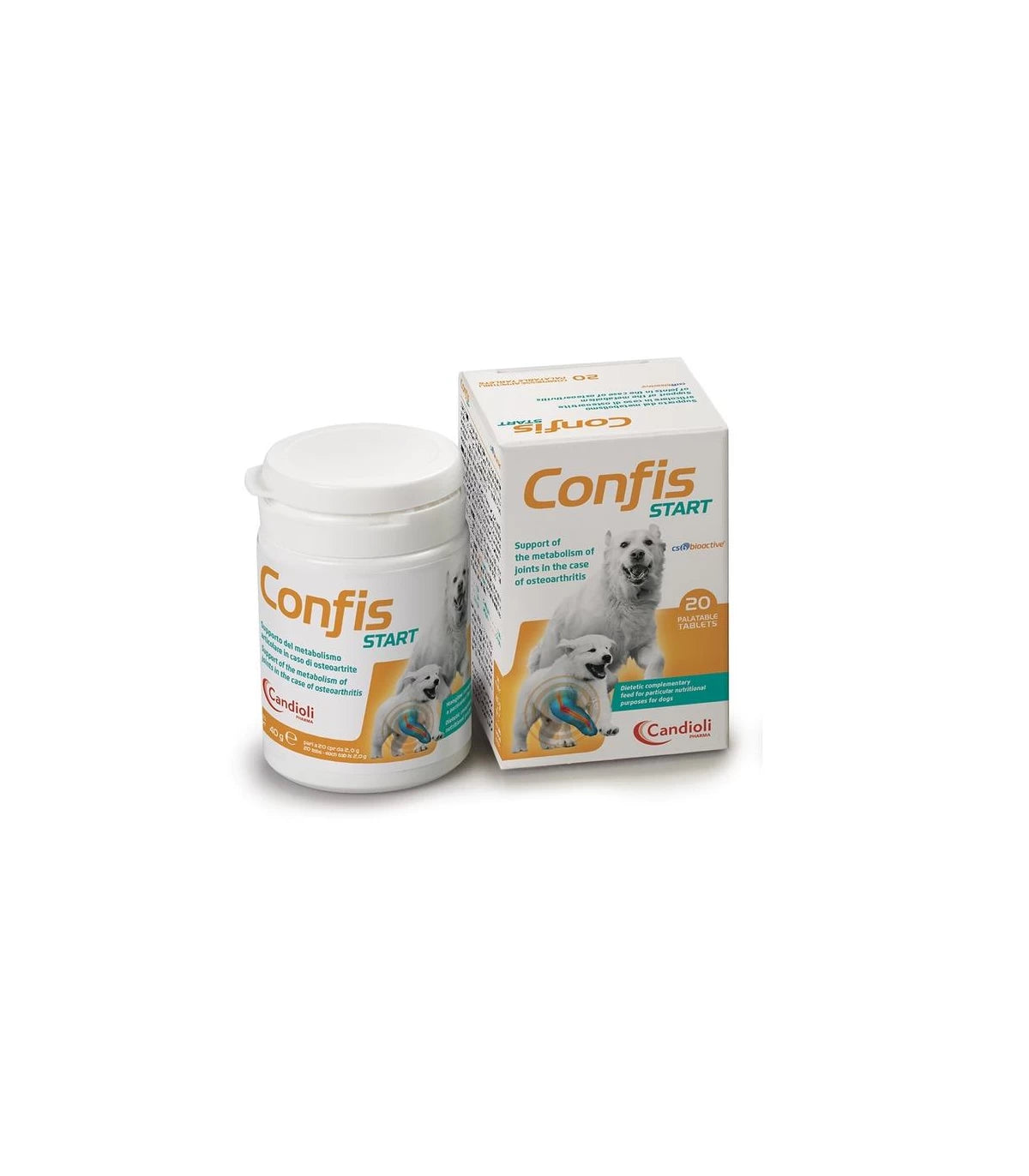 CONFIS START (20 cpr) – Per il trattamento dell’osteartrite articolare nei cuccioli