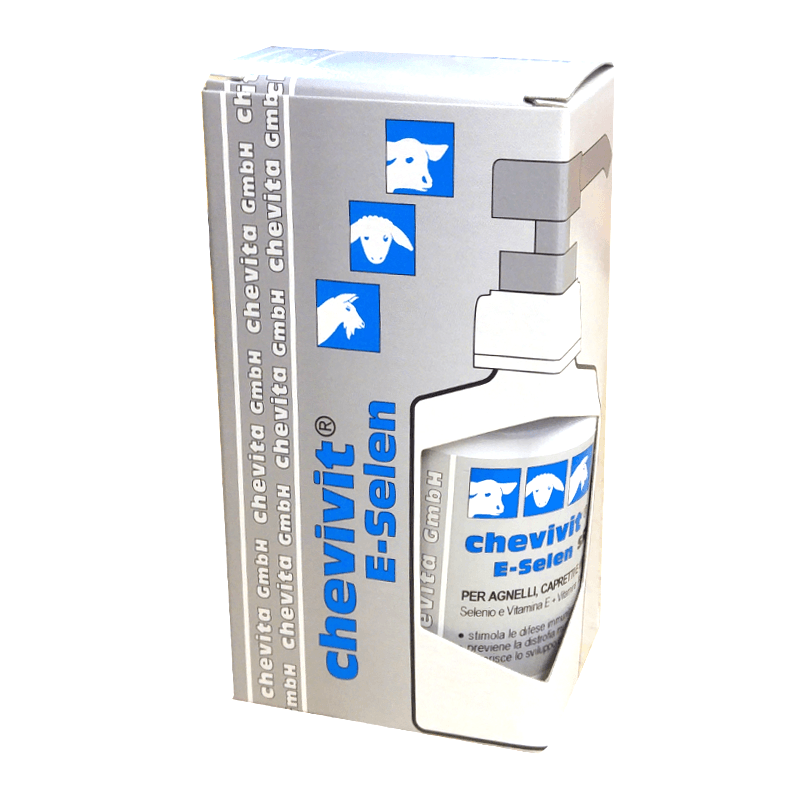 CHEVIVIT  E-SELEN 100 ml - Mangime complementare liquido per agnelli e capretti - Sarda Zootecnica