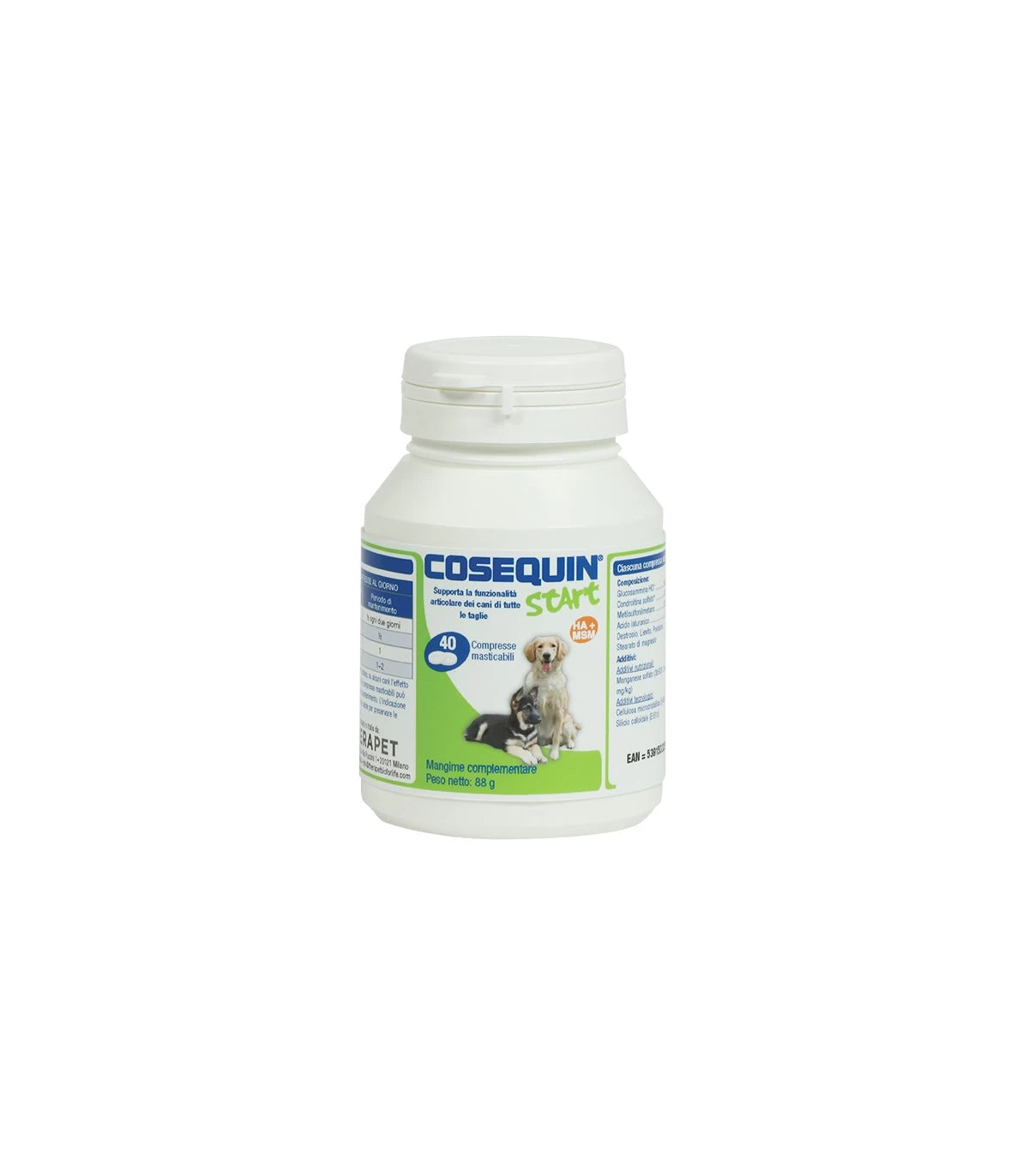 COSEQUIN START (40 cpr) – Per le articolazioni di cuccioli e cani adulti