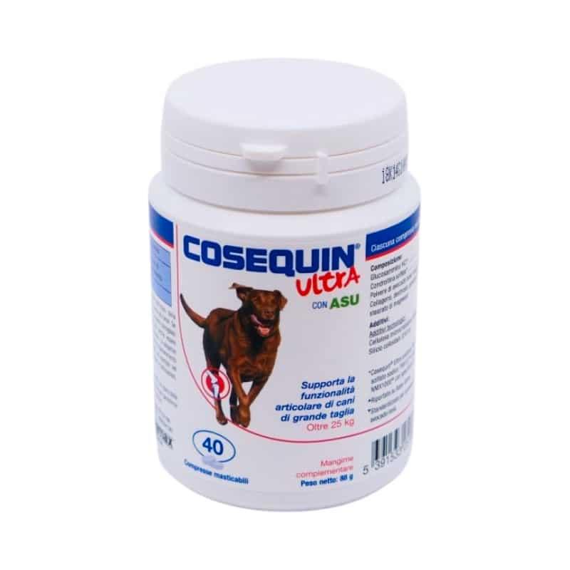 COSEQUIN ULTRA (40 cpr) – Cura e protegge le articolazioni dei cani oltre  25 Kg - Sarda Zootecnica